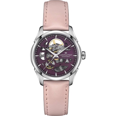 Ladies' watch  HAMILTON, Jazzmaster Skeleton Lady Auto / 36mm, SKU: H32265801 | timeolution.com