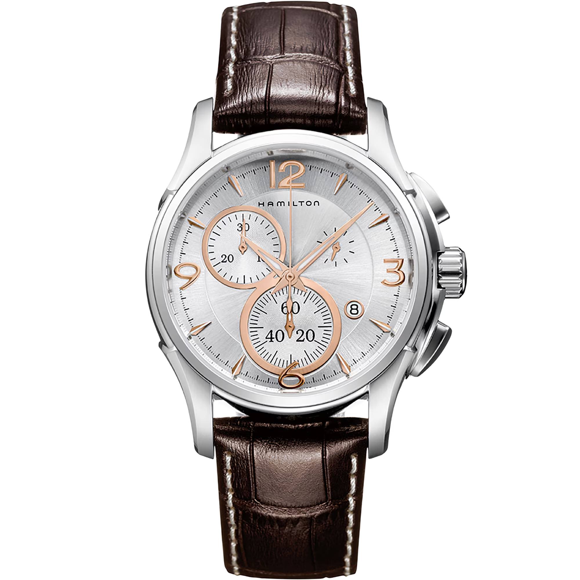 Men's watch / unisex  HAMILTON, Jazzmaster Chrono Quartz / 42mm, SKU: H32612555 | timeolution.com