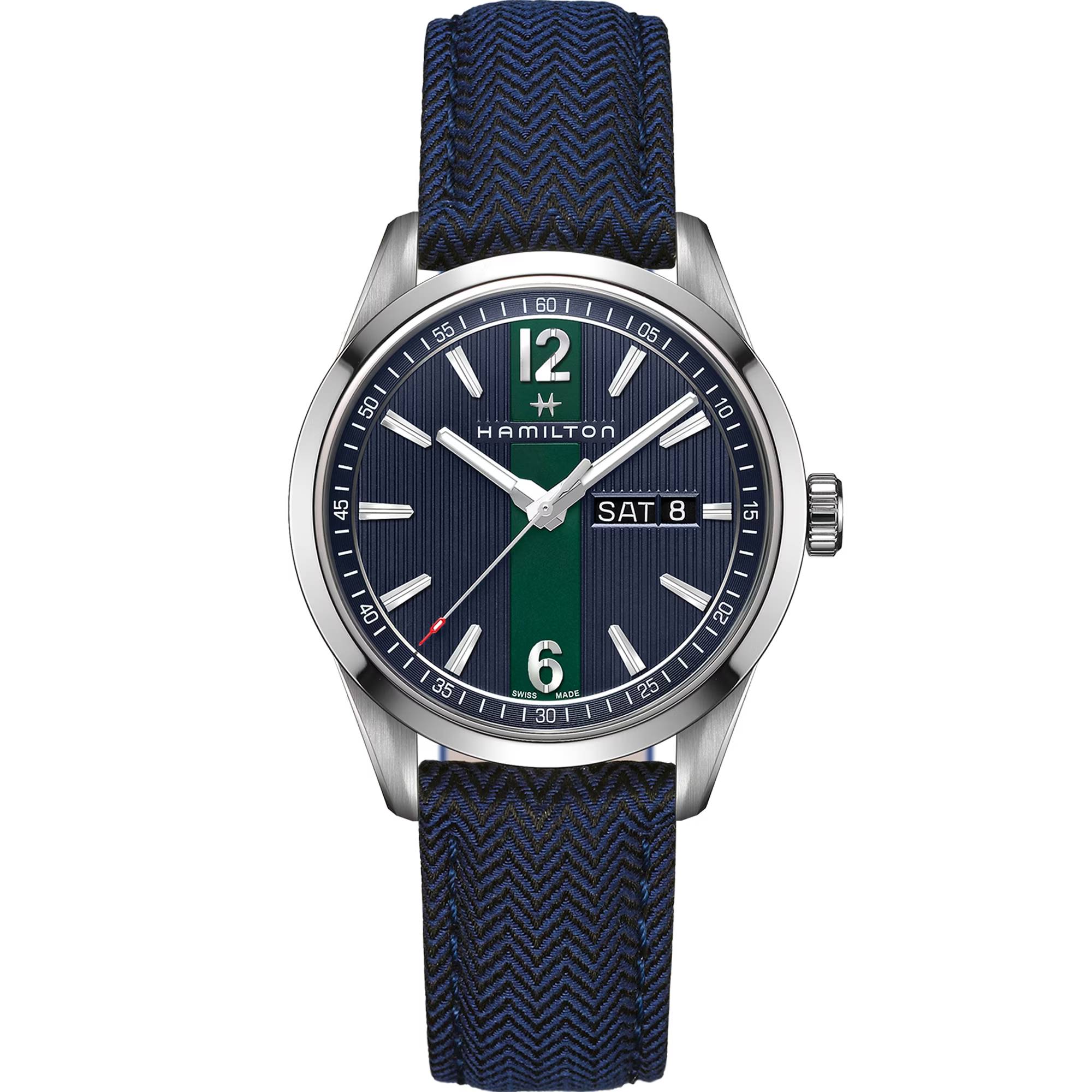 Men's watch / unisex  HAMILTON, Broadway Day Date Quartz / 40mm, SKU: H43311941 | timeolution.com