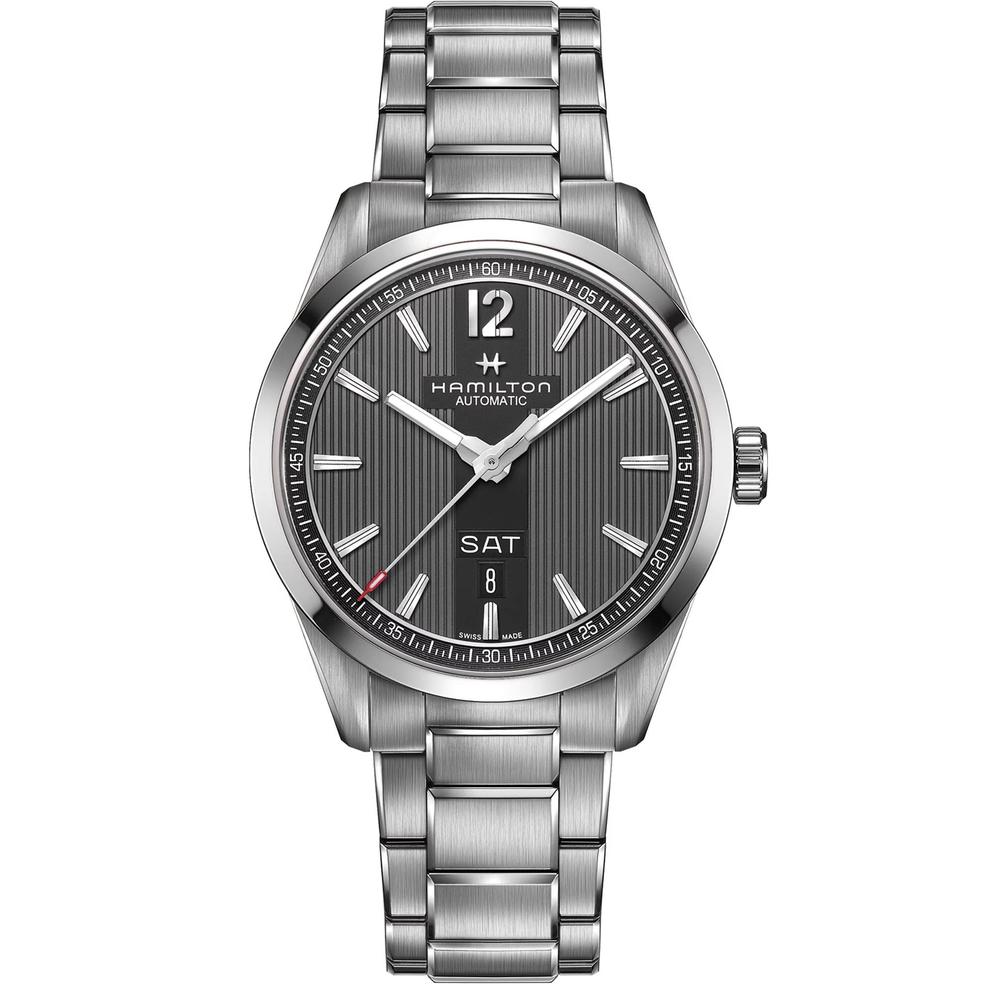 Men's watch / unisex  HAMILTON, Broadway Day Date Auto / 42mm, SKU: H43515135 | timeolution.com