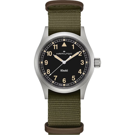 Men's watch / unisex  HAMILTON, Khaki Field Quartz / 38mm, SKU: H69401930 | timeolution.com