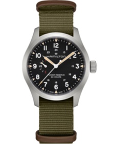 Khaki Field Mechanical Power Reserve / 40mm