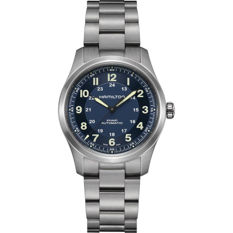 Men's watch / unisex  HAMILTON, Khaki Field Titanium Auto / 38mm, SKU: H70205140 | timeolution.com