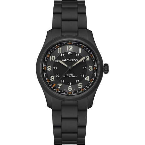 Men's watch / unisex  HAMILTON, Khaki Field Titanium Auto / 38mm, SKU: H70215130 | timeolution.com