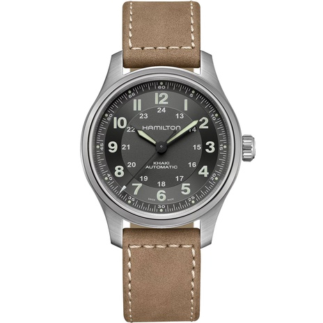 Men's watch / unisex  HAMILTON, Khaki Field Titanium Auto / 42mm, SKU: H70545550 | timeolution.com