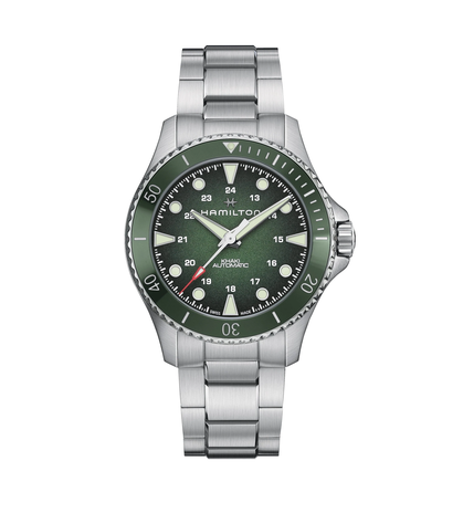 Men's watch / unisex  HAMILTON, Khaki Navy Scuba Auto / 43mm, SKU: H82525160 | timeolution.com