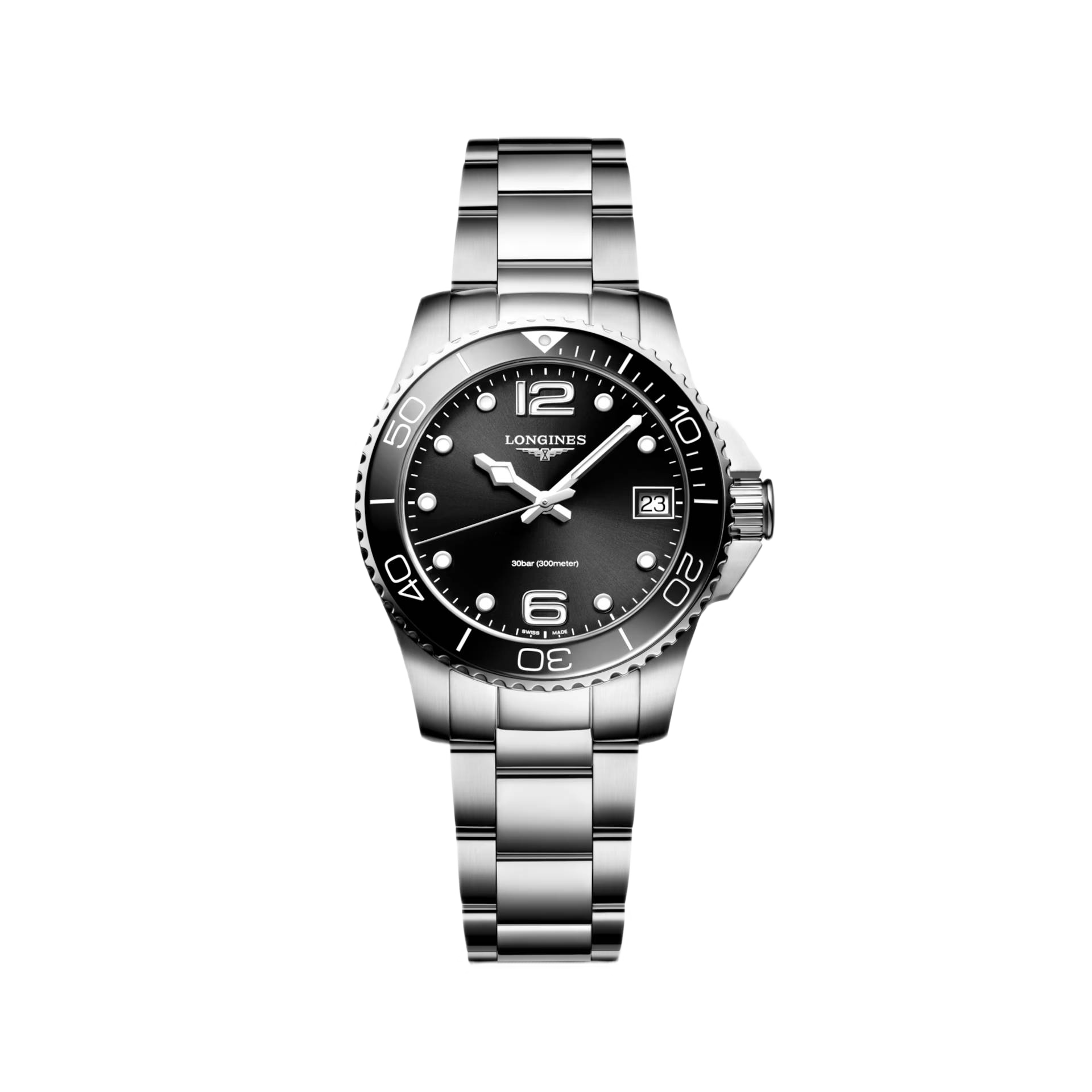 Ladies' watch  LONGINES, HydroConquest / 32mm, SKU: L3.370.4.56.6 | timeolution.com