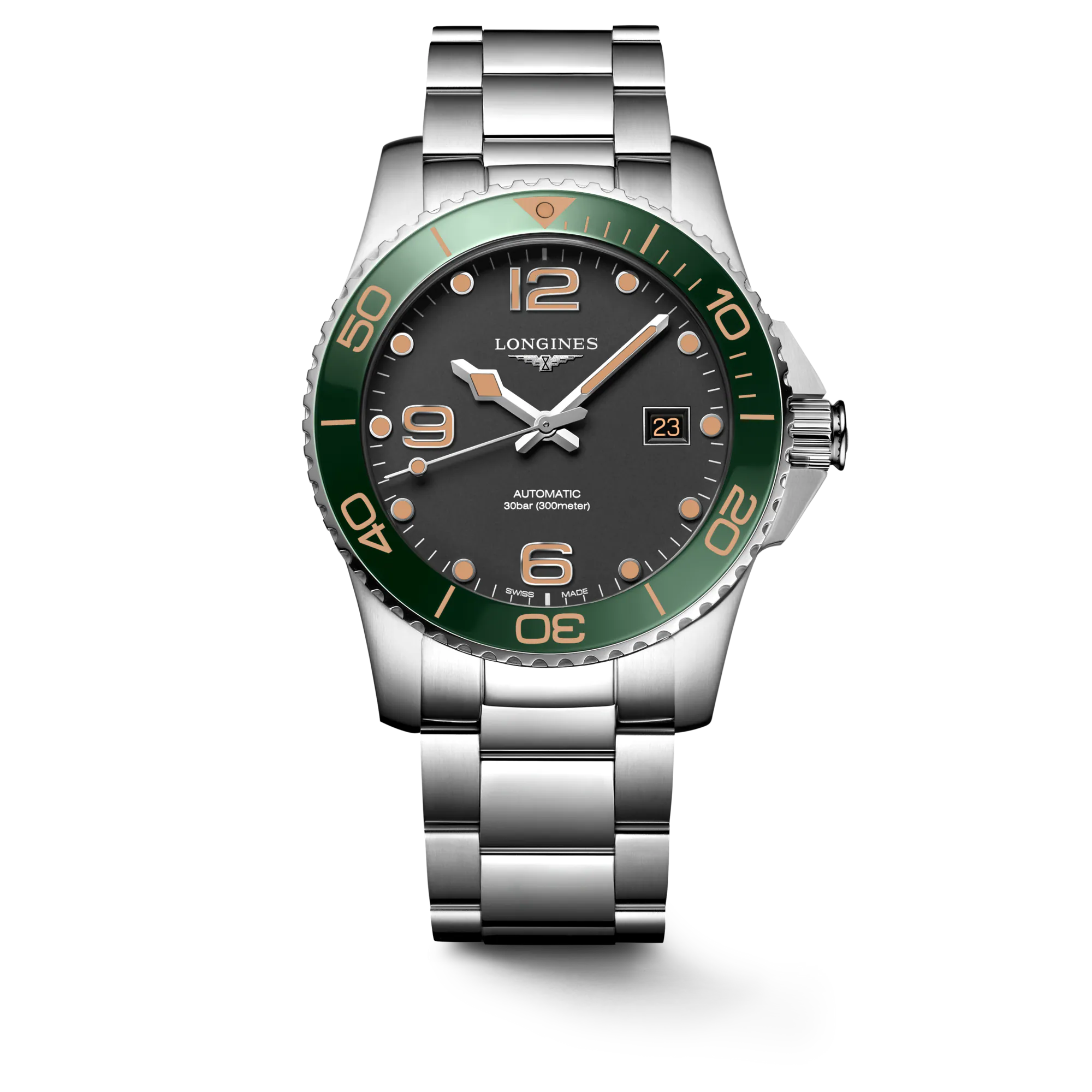 Men's watch / unisex  LONGINES, HydroConquest / 41mm, SKU: L3.781.4.05.6 | timeolution.com