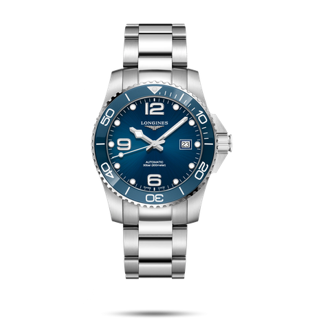 Men's watch / unisex  LONGINES, HydroConquest / 41mm, SKU: L3.781.4.96.6 | timeolution.com