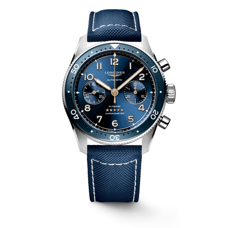 Men's watch / unisex  LONGINES, Spirit Flyback / 42mm, SKU: L3.821.4.93.2 | timeolution.com