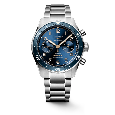 Men's watch / unisex  LONGINES, Spirit Flyback / 42mm, SKU: L3.821.4.93.6 | timeolution.com