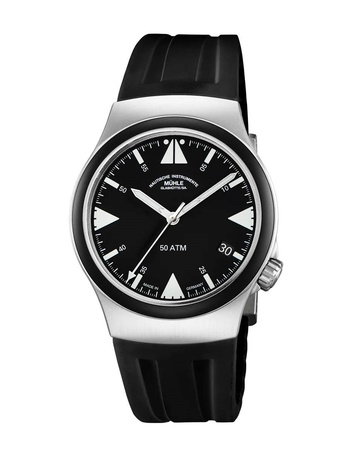 Men's watch / unisex  MÜHLE-GLASHÜTTE, S.A.R. Mission-Timer Titan / 43 mm, SKU: M1-51-03-KB | timeolution.com