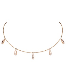 Choker Move Uno Pampille Pave