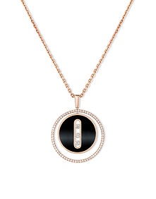 Lucky Move MM Onyx Rose Gold