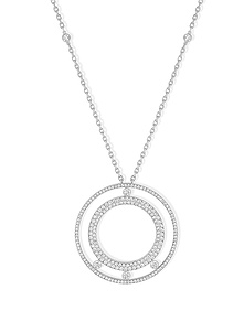Move Romane Pave Long Necklace