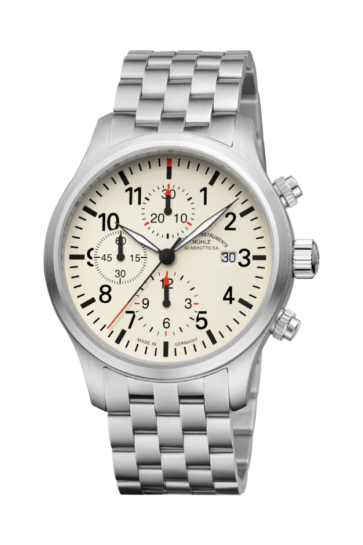 Men's watch / unisex  MÜHLE-GLASHÜTTE, Terrasport I Chronograph / 44 mm, SKU: M1-37-77-MB | timeolution.com