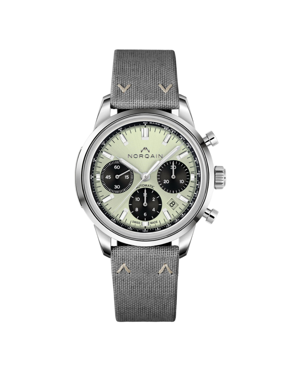 Men's watch / unisex  NORQAIN, Freedom 60 Chrono / 40mm, SKU: N2201S22C/MT221/20GNT.18S | timeolution.com