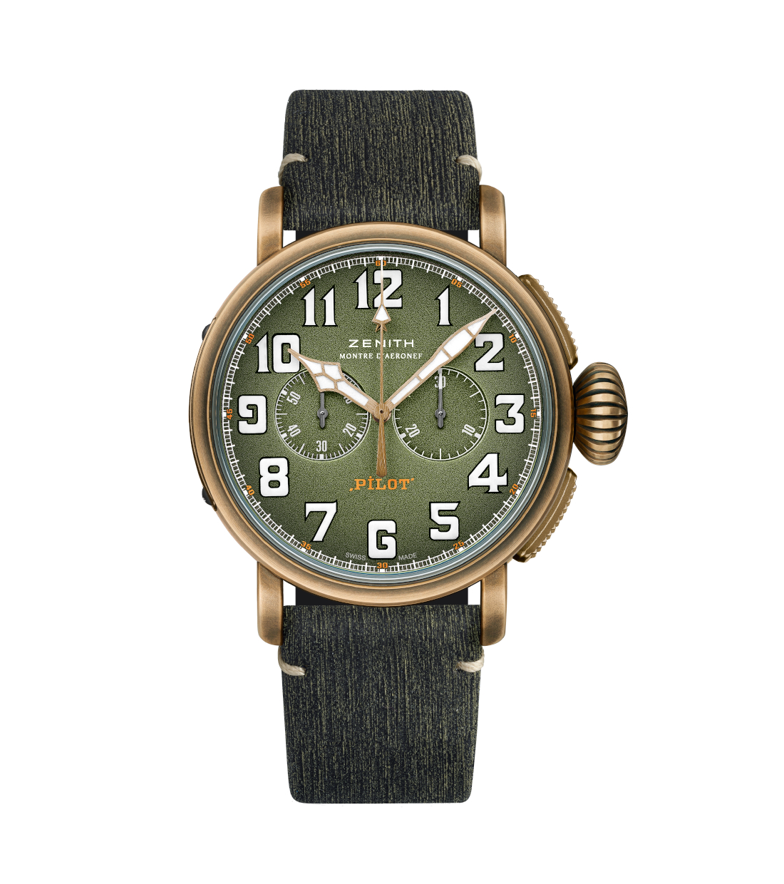 Men's watch / unisex  ZENITH, Pilot Type 20 Chronograph Adventure / 45mm, SKU: 29.2430.4069/63.I001 | timeolution.com