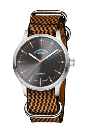 Men's watch / unisex  MÜHLE-GLASHÜTTE, Panova Grey / 40mm, SKU: M1-40-75-NB-II | timeolution.com