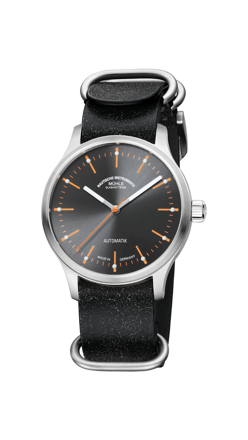 Men's watch / unisex  MÜHLE-GLASHÜTTE, Panova Grey / 40mm, SKU: M1-40-75-LB-III | timeolution.com