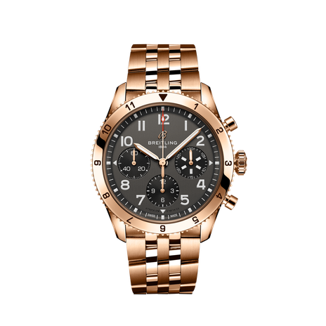 Men's watch / unisex  BREITLING, Classic AVI Chronograph P-51 Mustang / 42mm, SKU: R233801A1B1R1 | timeolution.com