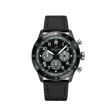 Men's watch / unisex  BREITLING, Super AVI B04 Chronograph GMT Mosquito Night Fighter / 46mm, SKU: SB04451A1B1X1 | timeolution.com