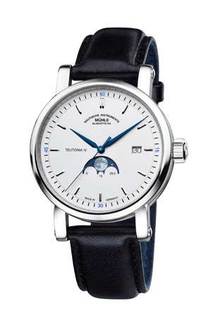 Men's watch / unisex  MÜHLE-GLASHÜTTE, Teutonia IV Moonphase / 41 mm, SKU: M1-44-05-LB | timeolution.com