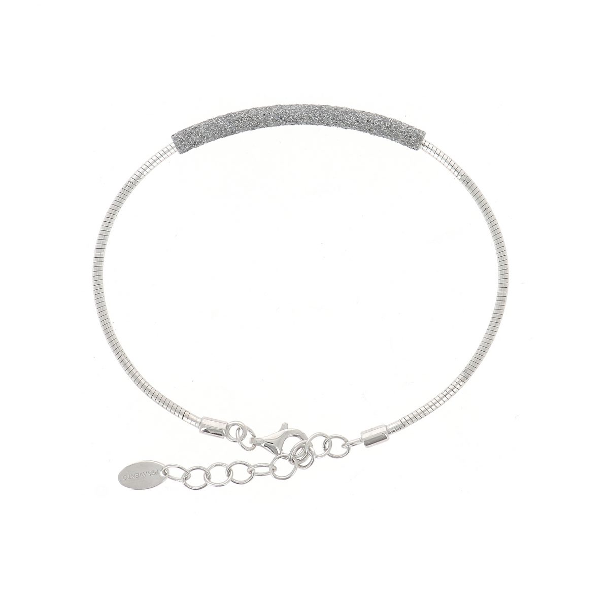 Women Jewellery  PESAVENTO, DNA Spring Rhodium Silver Bracelet, SKU: WDNAB191 | timeolution.com