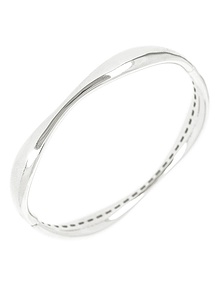 Elegance Rhodium Silver Bracelet