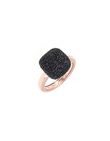 Polvere di Sogni Pink Silver Rings