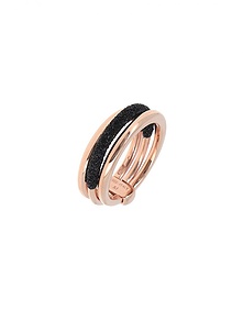 Polvere di Sogni Pink Silver Rings