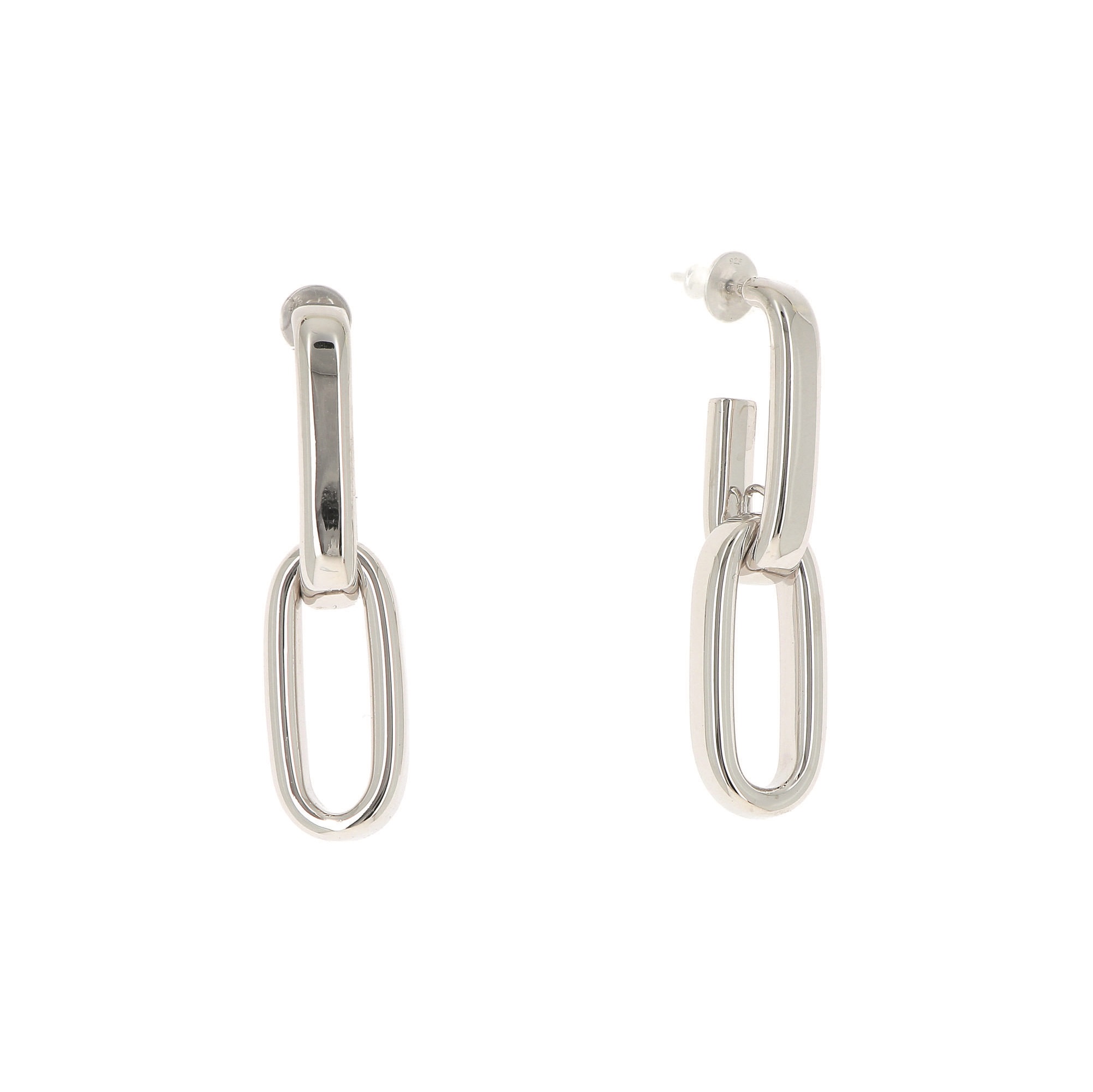 Women Jewellery  PESAVENTO, Forever Chic Rhodium Silver Earrings, SKU: WPLVO1889 | timeolution.com