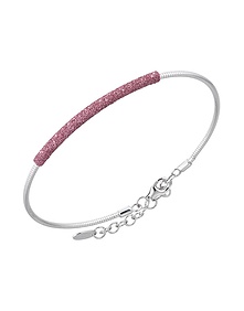 Polvere di Sogni - Colors of the World Rhodium Silver Bracelet