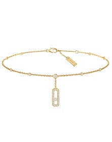 Move Uno Pave Anklet