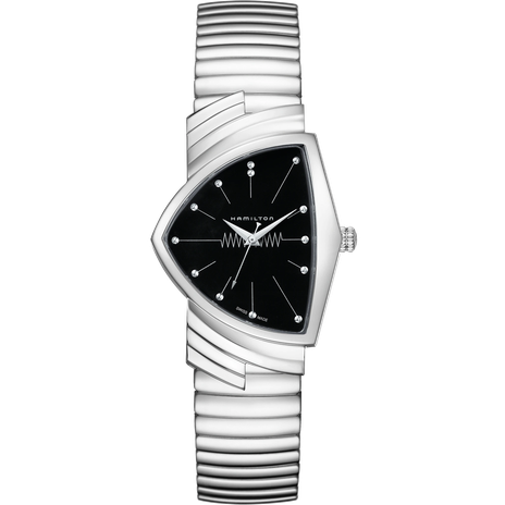 Men's watch / unisex  HAMILTON, Ventura Quartz / 32,3mm x 50,3mm, SKU: H24411232 | timeolution.com