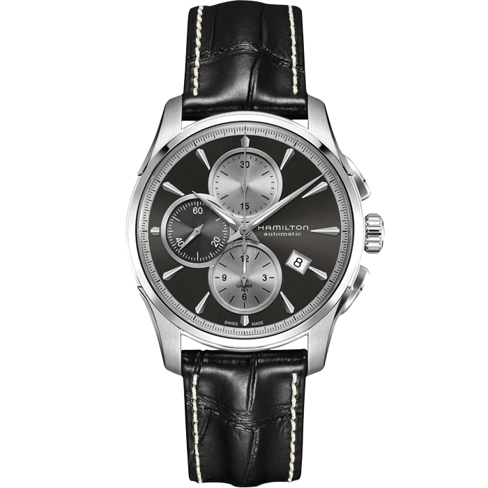 Men's watch / unisex  HAMILTON, Jazzmaster Auto Chrono / 42mm, SKU: H32596781 | timeolution.com