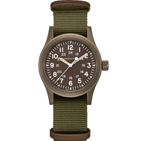 Men's watch / unisex  HAMILTON, Khaki Field Mechanical / 38mm, SKU: H69449961 | timeolution.com