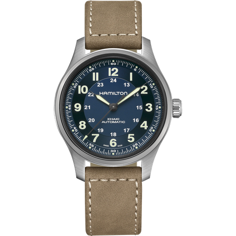 Men's watch / unisex  HAMILTON, Khaki Field Titanium Auto / 42mm, SKU: H70545540 | timeolution.com