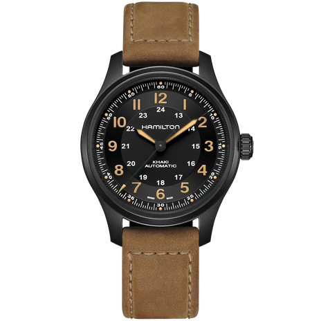 Men's watch / unisex  HAMILTON, Khaki Field Titanium Auto / 42mm, SKU: H70665533 | timeolution.com