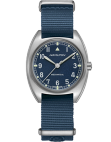 Khaki Aviation Pilot Pioneer Mechanical / 36mm x 33mm