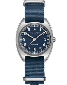 Khaki Aviation Pilot Pioneer Mechanical / 36mm x 33mm