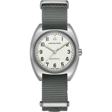 Men's watch / unisex  HAMILTON, Khaki Aviation Pilot Pioneer Mechanical / 36mm x 33mm, SKU: H76419951 | timeolution.com