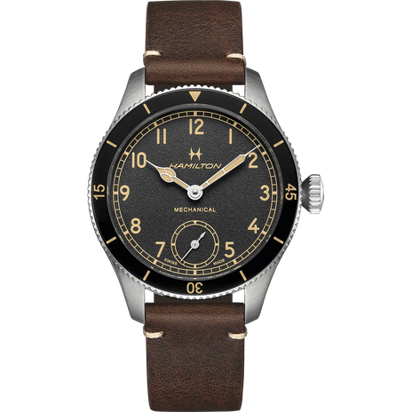 Men's watch / unisex  HAMILTON, Khaki Aviation Pilot Pioneer / 43mm, SKU: H76719530 | timeolution.com