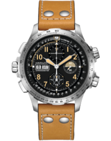 Khaki Aviation X-Wind Day Date Auto Chrono / 45mm