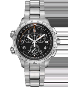 Khaki Aviation X-Wind GMT Chrono Quartz / 46mm