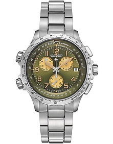 Khaki Aviation X-Wind GMT Chrono Quartz / 46mm