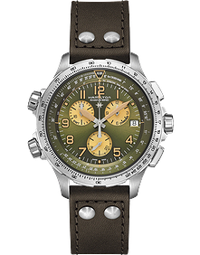 Khaki Aviation X-Wind GMT Chrono Quartz / 46mm