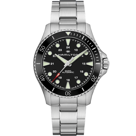 Men's watch / unisex  HAMILTON, Khaki Navy Scuba Auto / 43mm, SKU: H82515130 | timeolution.com