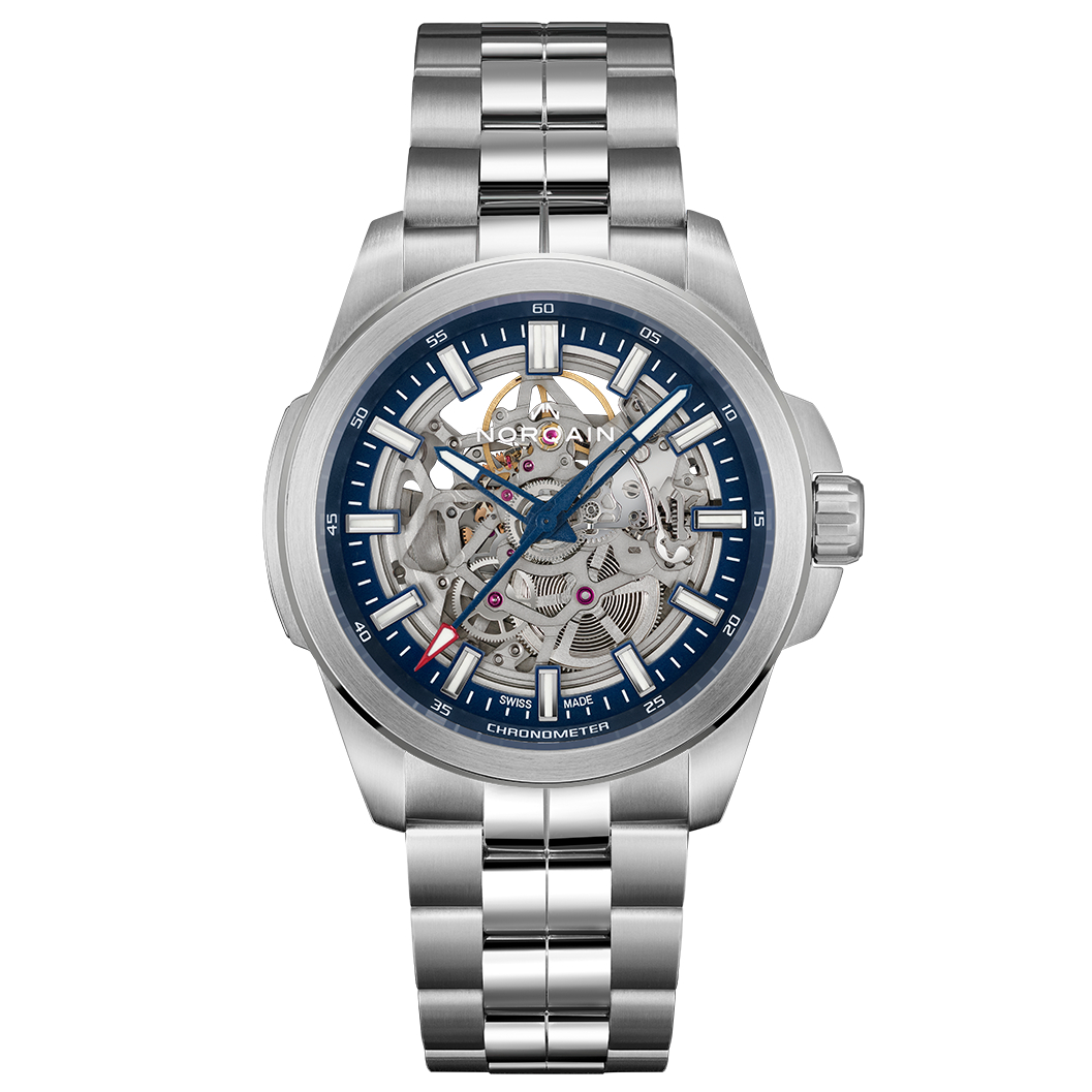 Men's watch / unisex  NORQAIN, Independence Skeleton / 42mm, SKU: N3000S03A/301A/102SI | timeolution.com