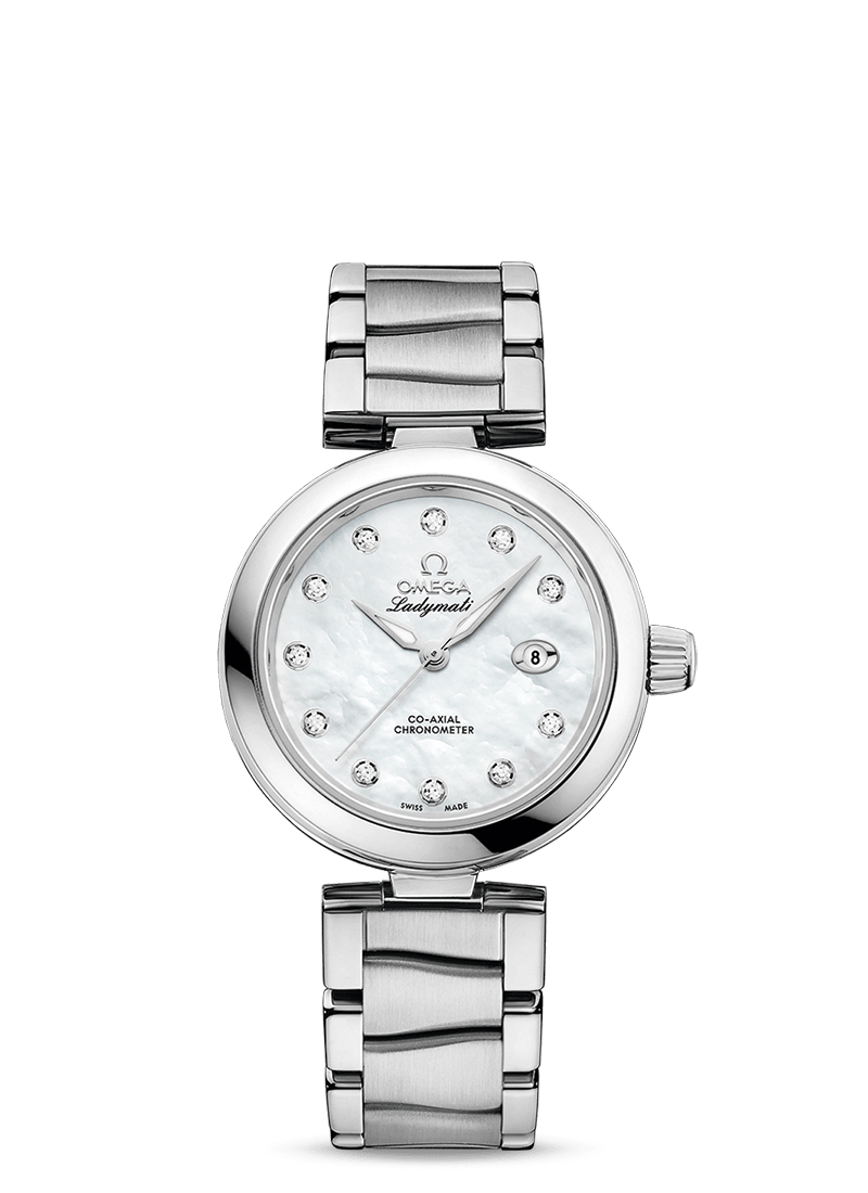 Ladies' watch  OMEGA, De Ville Ladymatic Co Axial Chronometer / 34mm, SKU: 425.30.34.20.55.002 | timeolution.com